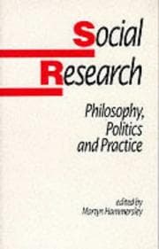 Tapa de Social research