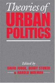 Tapa de Theories of Urban Politics