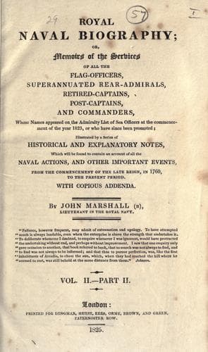 Tapa de Royal naval biography