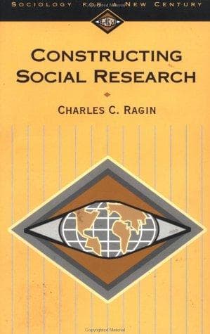Tapa de Constructing social research