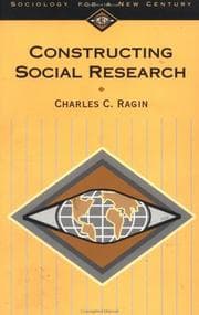 Tapa de Constructing social research