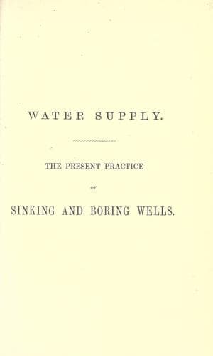 Tapa de Water supply