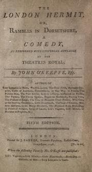 Tapa de The London hermit, or, Rambles in Dorsetshire