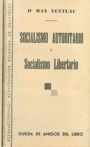 Tapa de Socialismo autoritario y socialismo libertario