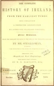 Tapa de The complete history of Ireland, from the earliest times