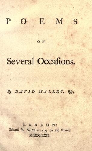 Tapa de Poems on several occasions