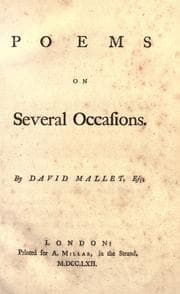 Tapa de Poems on several occasions