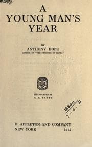 Tapa de A young man's year