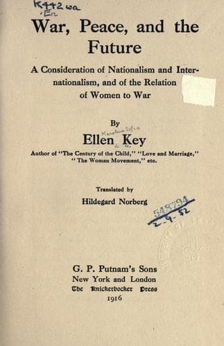 Tapa de War, peace, and the future