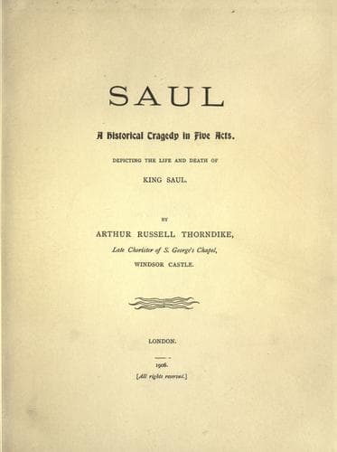 Tapa de Saul