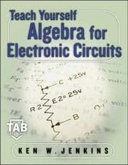 Tapa de Teach yourself algebra for electric circuits