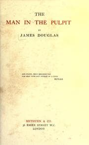 Tapa de The man in the pulpit