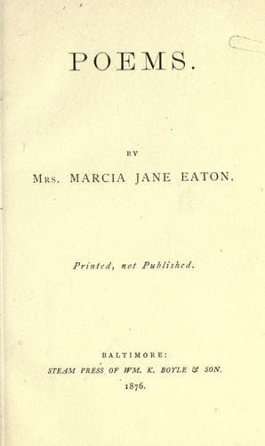 Tapa de Poems