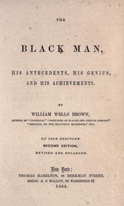 Tapa de The black man