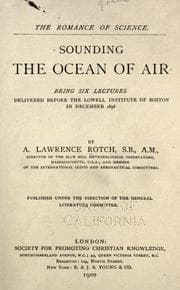 Tapa de Sounding the ocean of air