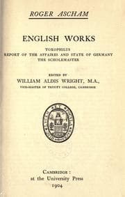 Tapa de English works