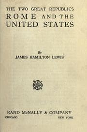 Tapa de The two great republics
