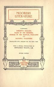 Tapa de Moorish Literature