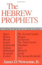 Tapa de The Hebrew Prophets
