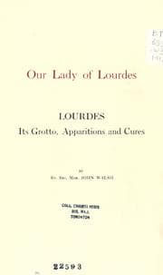 Tapa de Our Lady of Lourdes