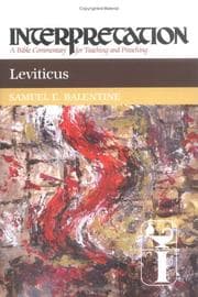 Tapa de Leviticus (Interpretation, a Bible Commentary for Teaching and Preaching)