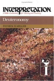 Tapa de Deuteronomy