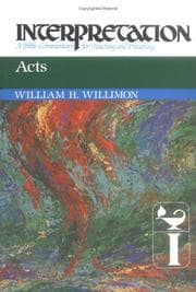 Tapa de Acts