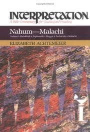 Tapa de Nahum--Malachi