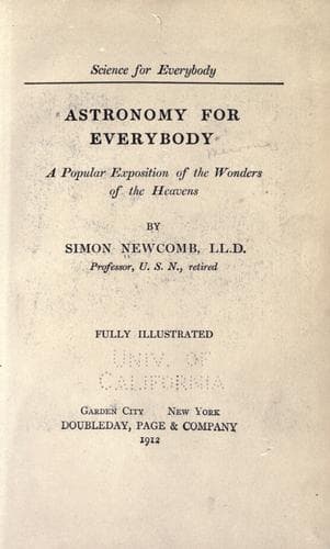 Tapa de Astronomy for everybody