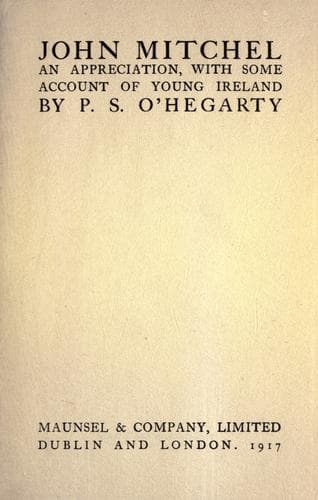 Tapa de John Mitchel
