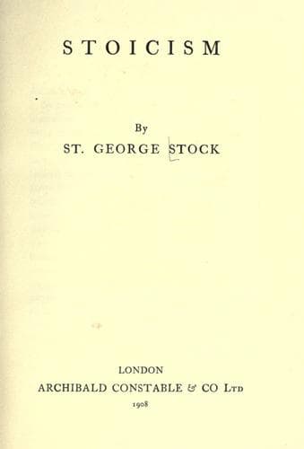 Tapa de Stoicism