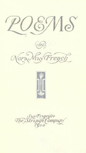 Tapa de Poems