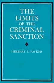 Tapa de The Limits of Criminal Sanction