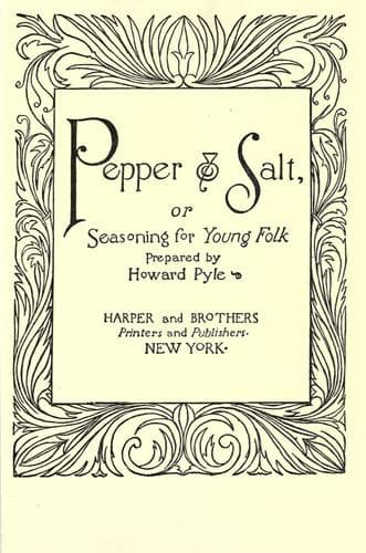 Tapa de Pepper & salt