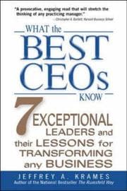 Tapa de What the Best CEOs Know