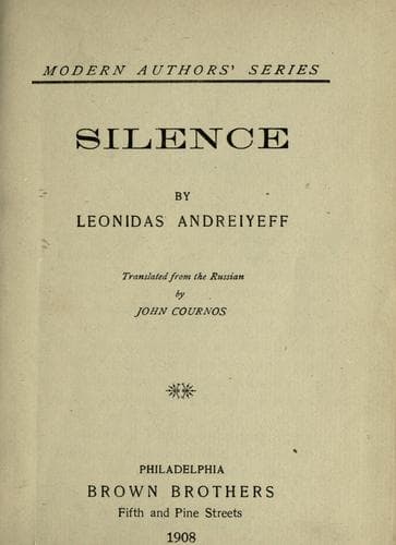 Tapa de Silence