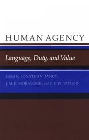 Tapa de Human agency