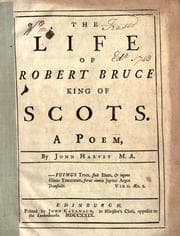 Tapa de The life of Robert Bruce, king of Scots