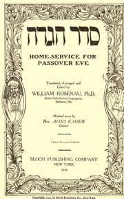 Tapa de Seder hagadah =