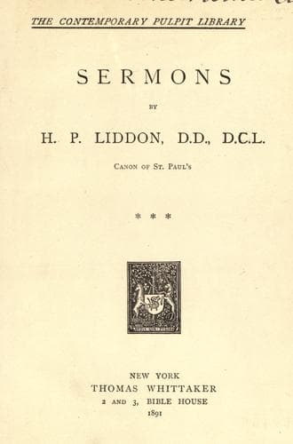 Tapa de Sermons