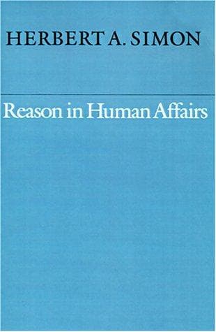 Tapa de Reason in Human Affairs (Harry Camp Lectures)