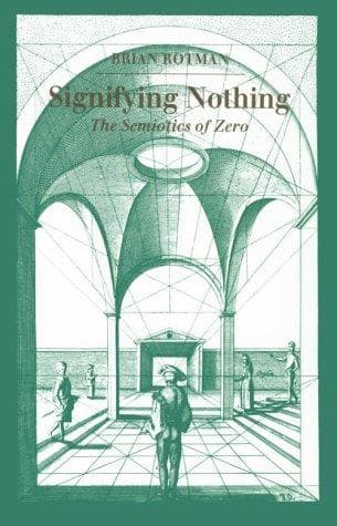 Tapa de Signifying Nothing