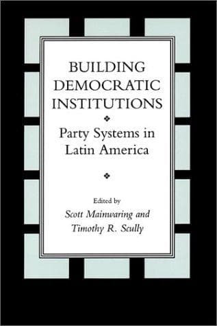 Tapa de Building Democratic Instutitions
