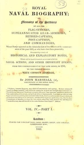 Tapa de Royal naval biography
