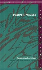 Tapa de Proper names