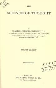 Tapa de The science of thought