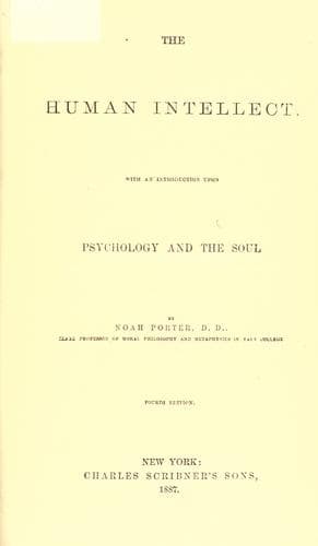 Tapa de The human intellect
