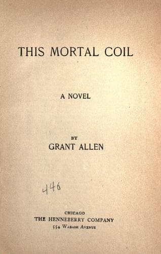 Tapa de This mortal coil