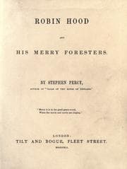 Tapa de Robin Hood and his merry foresters