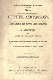Tapa de Appetites and passions